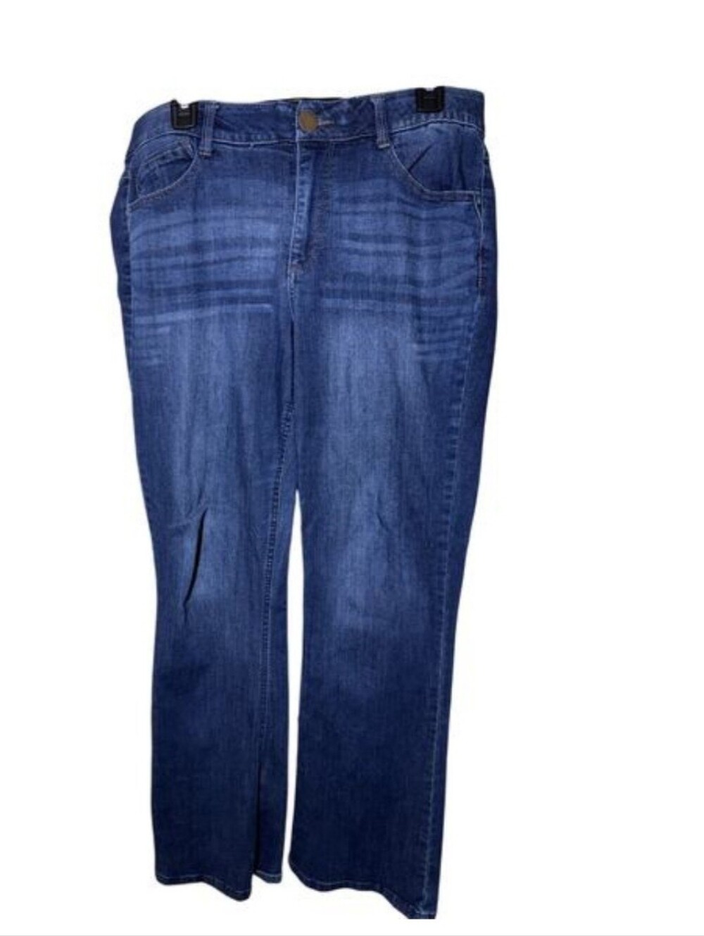 Democracy Absolution Bootcut Jeans Size 12 Dark Wash Stretch Mid Rise